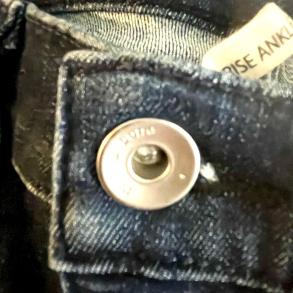 Rag‎ & Bone Jeans Women's 26 Blue High Rise Ankle Skinny Denim 26 - Picture 13 of 14